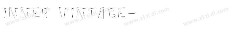 Inner Vintage字体转换